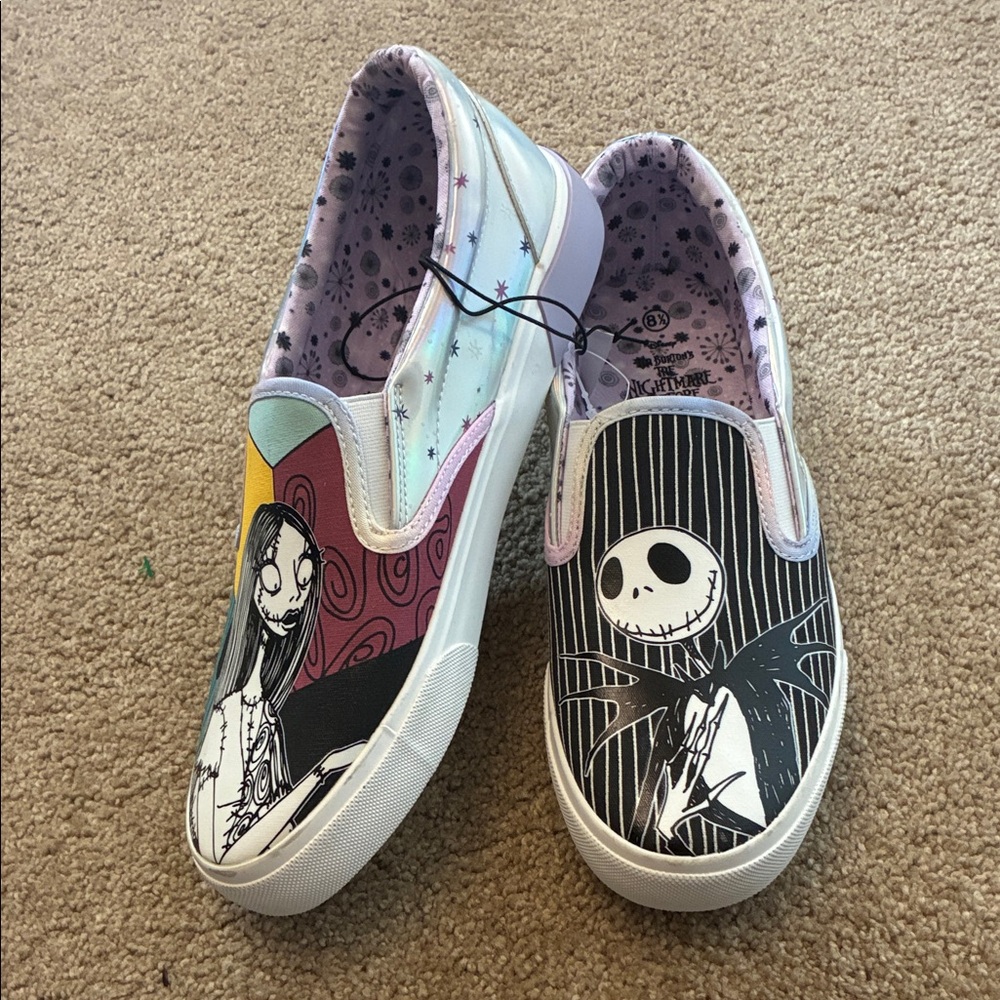 Disney Pastel Purple Nightmare Before Christmas Shoes
